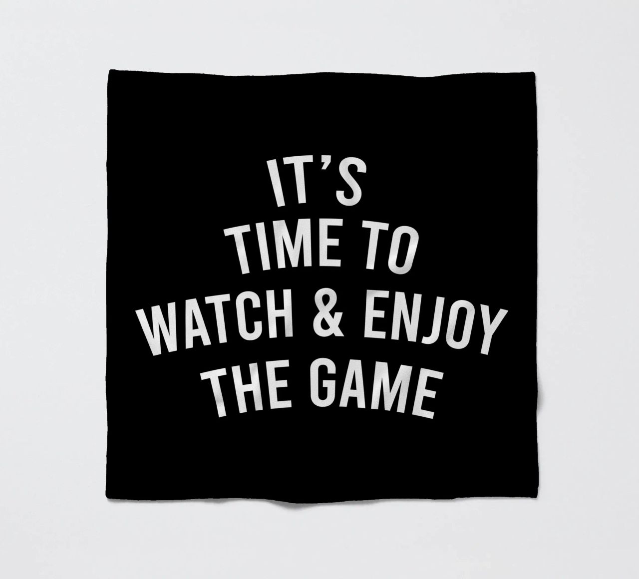 it's time to watch and enjoy the game coperta in pile da happieeagle