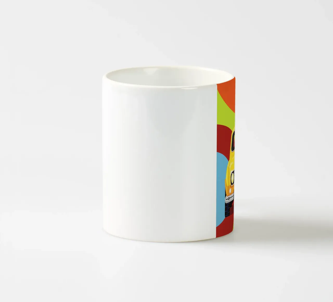 RENAULT 4L ceramic mug by Raphaël Delerue