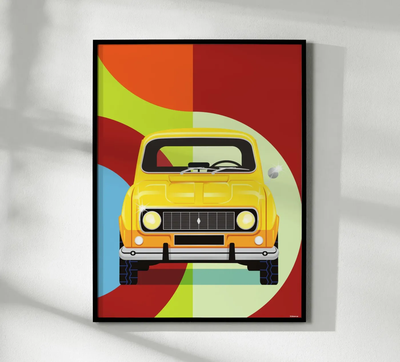 RENAULT 4L poster da Raphaël Delerue