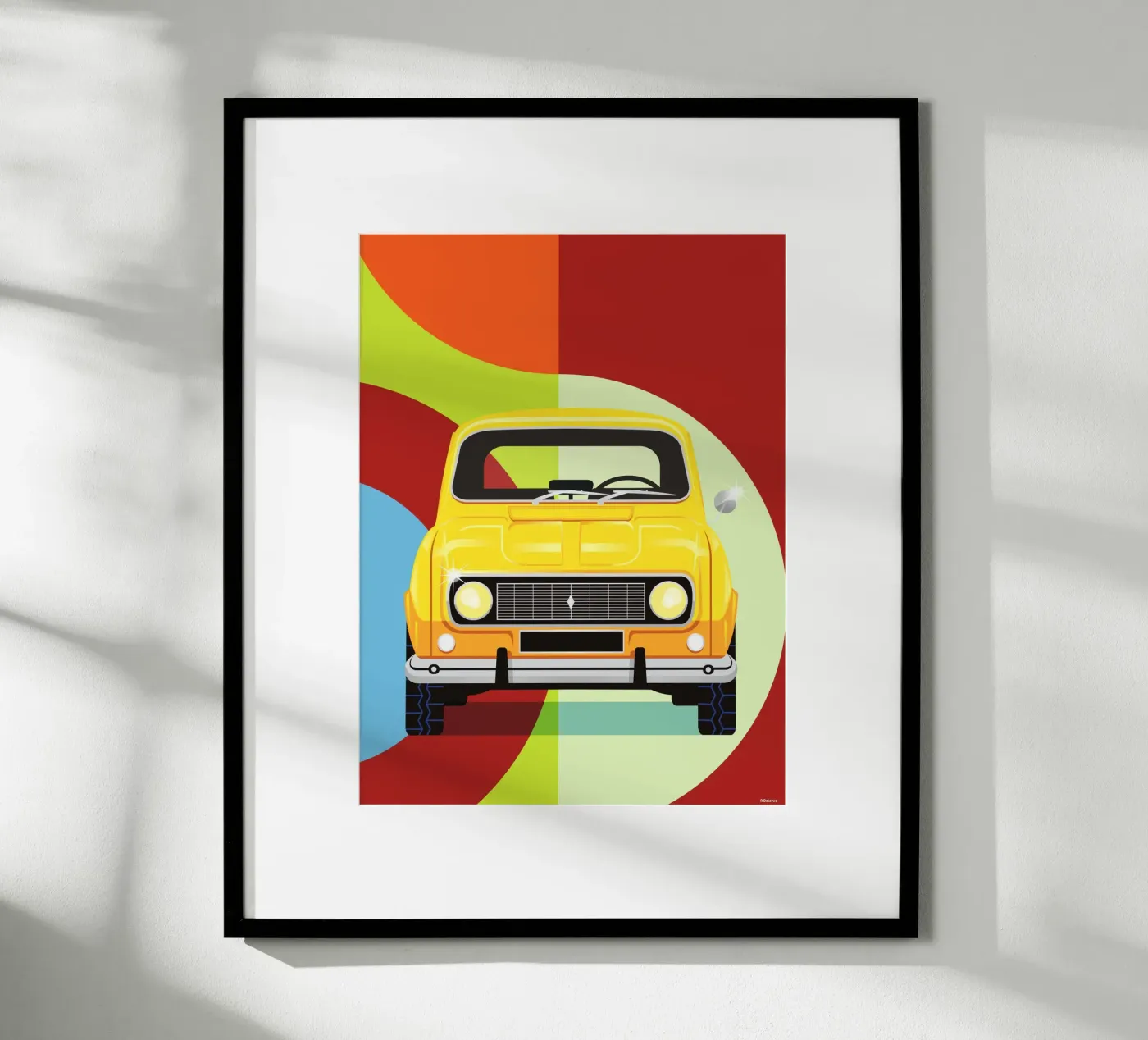 RENAULT 4L poster da Raphaël Delerue