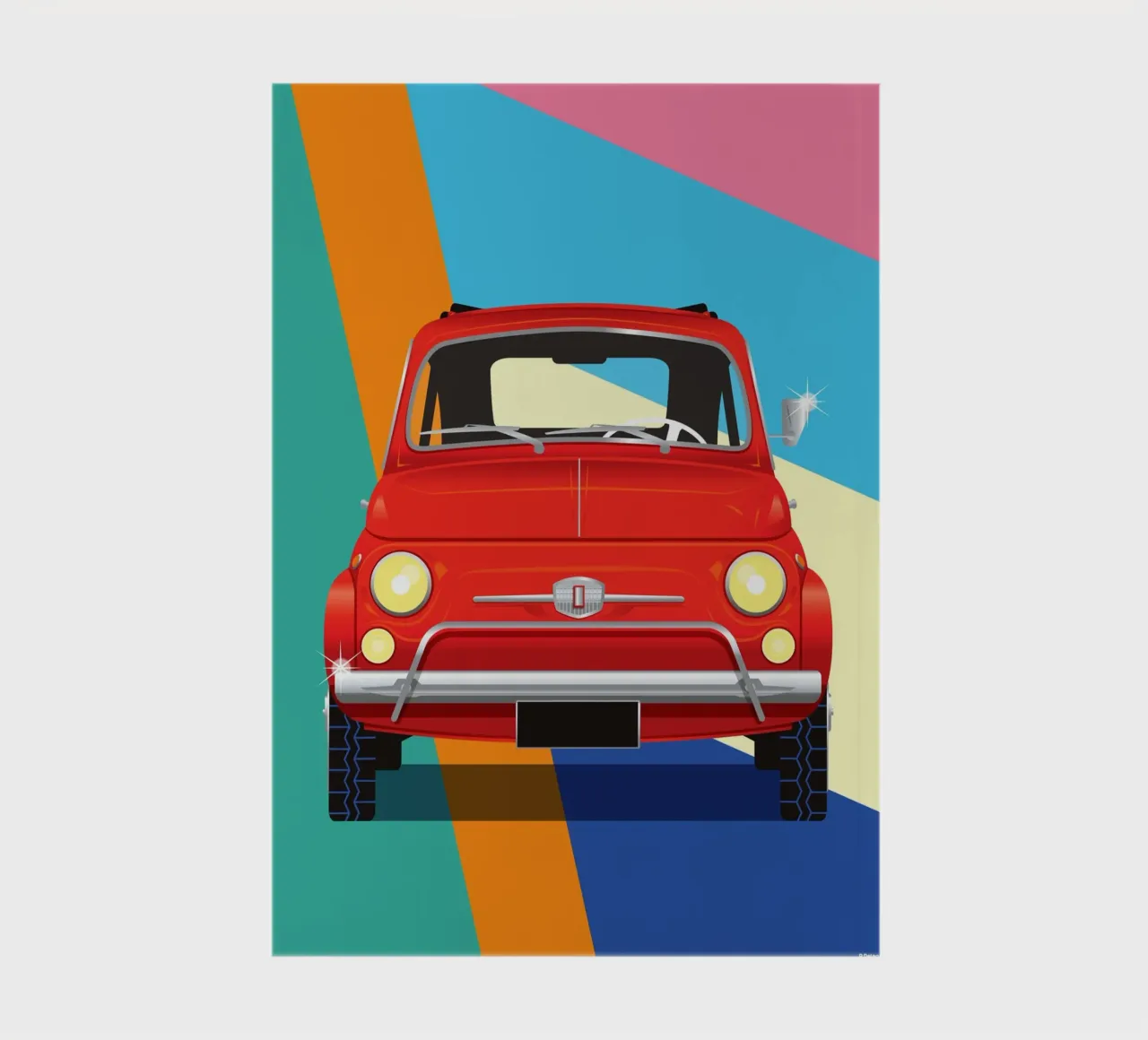 FIAT 500 diario da Raphaël Delerue