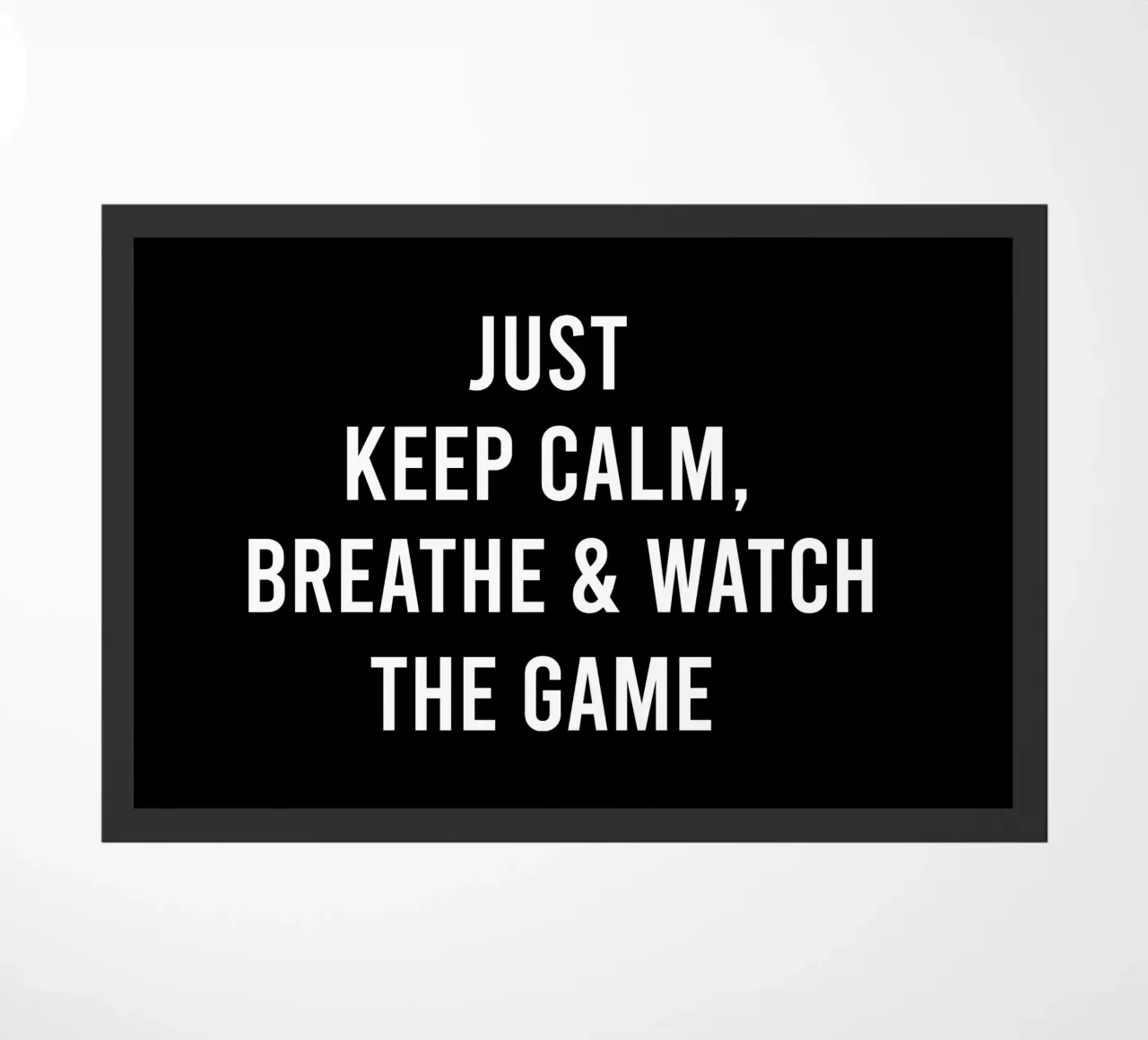 Just keep calm, breathe and watch the game zerbino da happieeagle