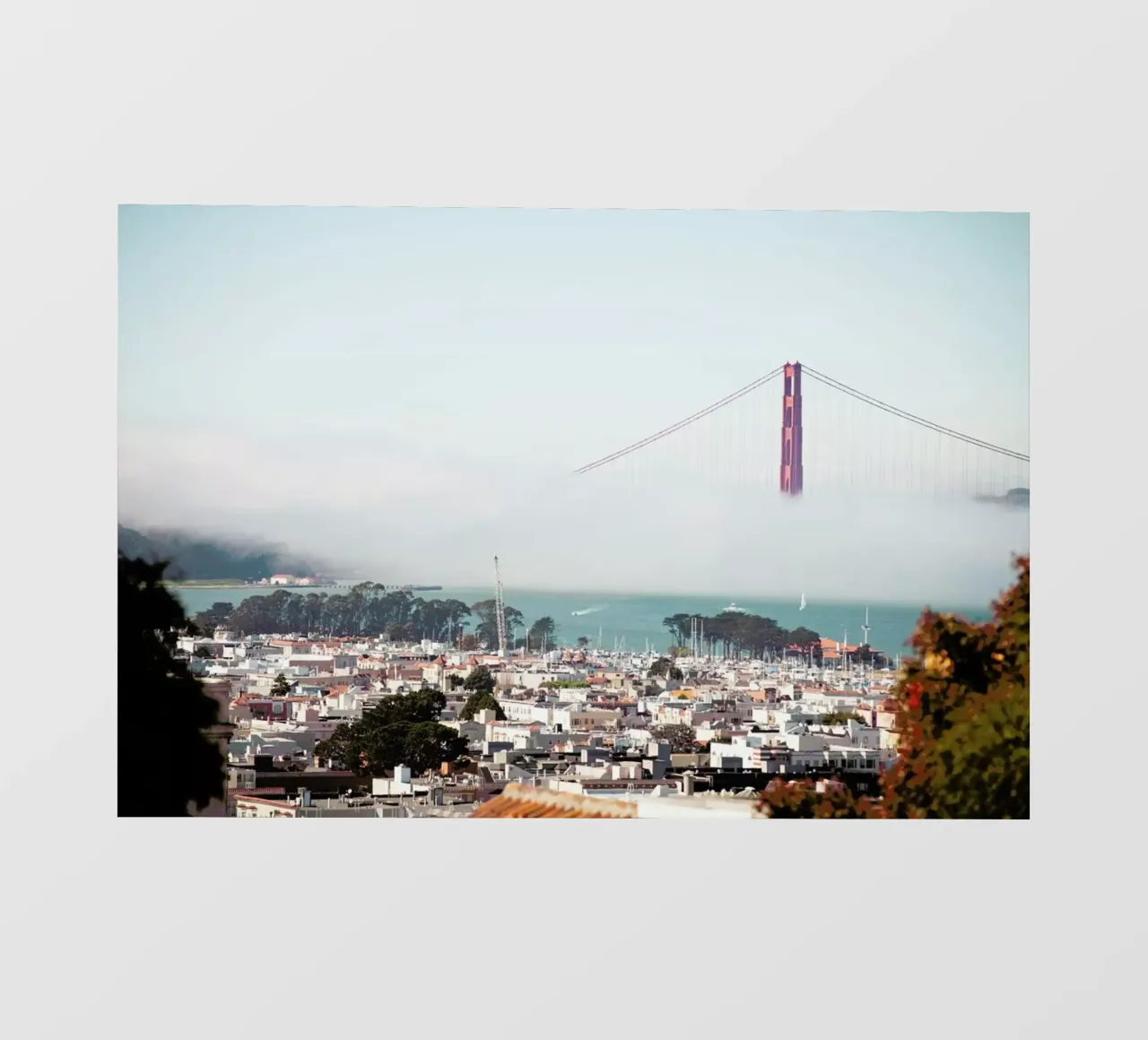 Golden Gate Bridge telo in pvc da Flo Klein