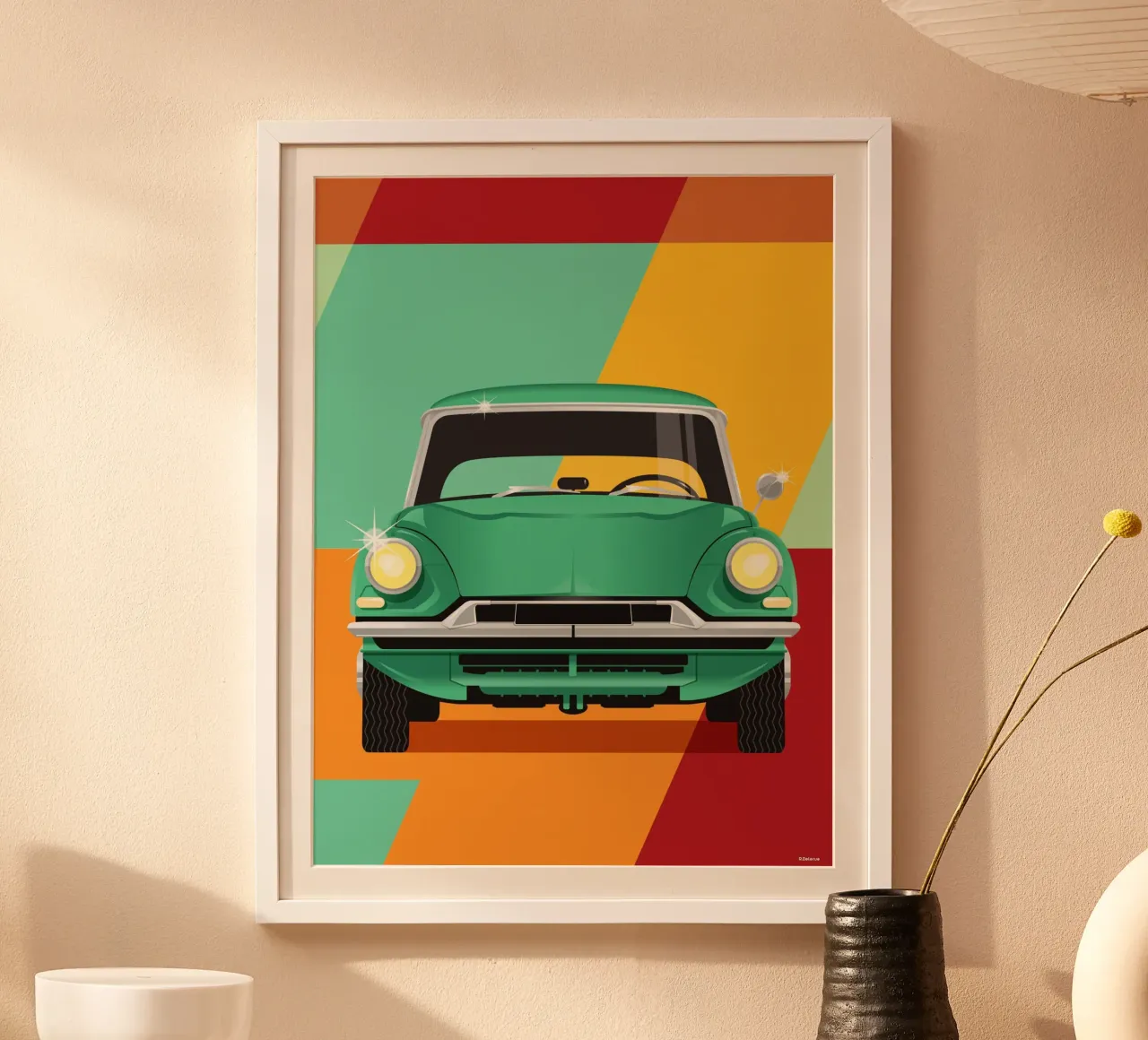 CITROEN DS poster da Raphaël Delerue