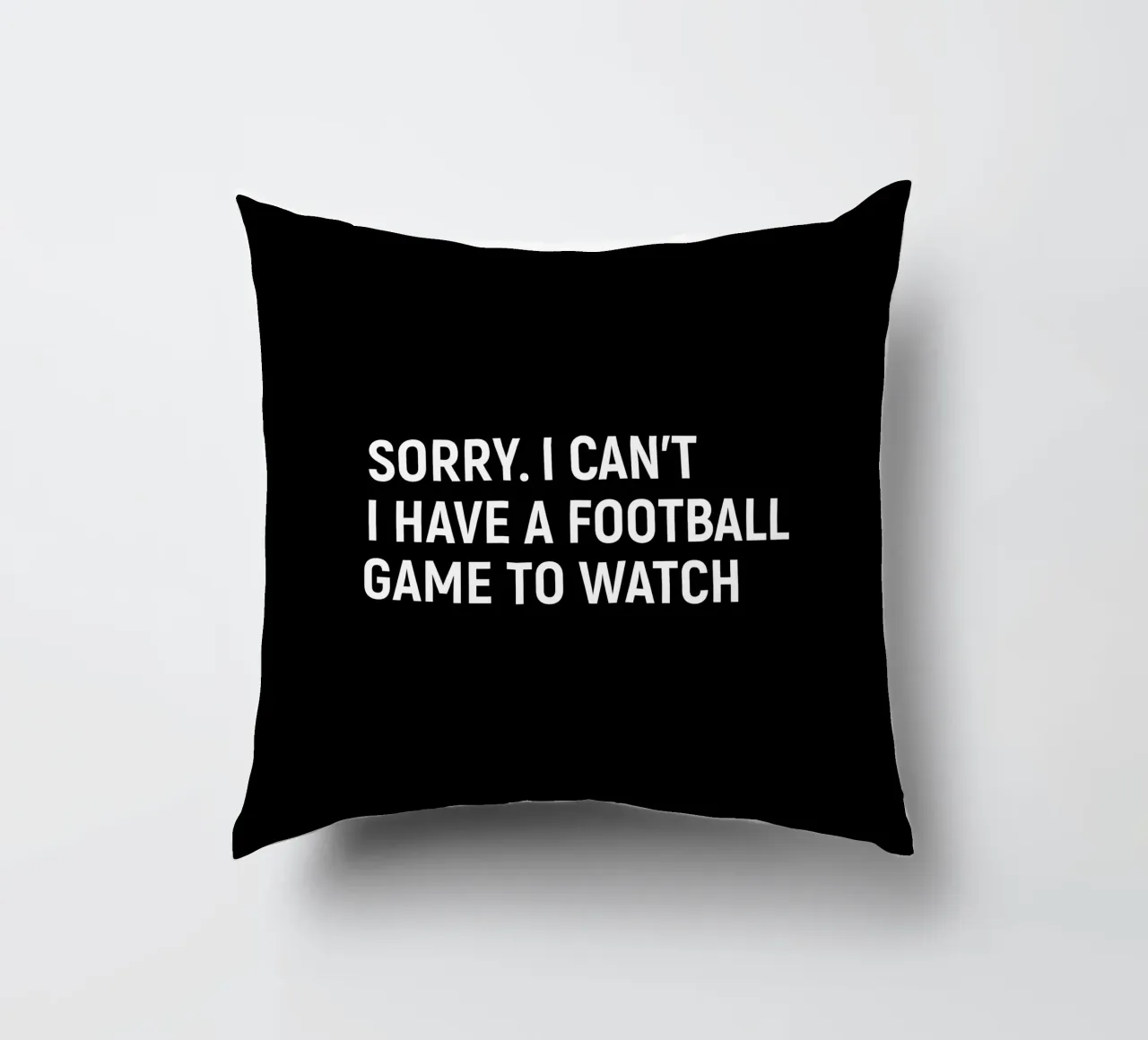 Sorry. I can't. I have a football game to watch cuscino da happieeagle