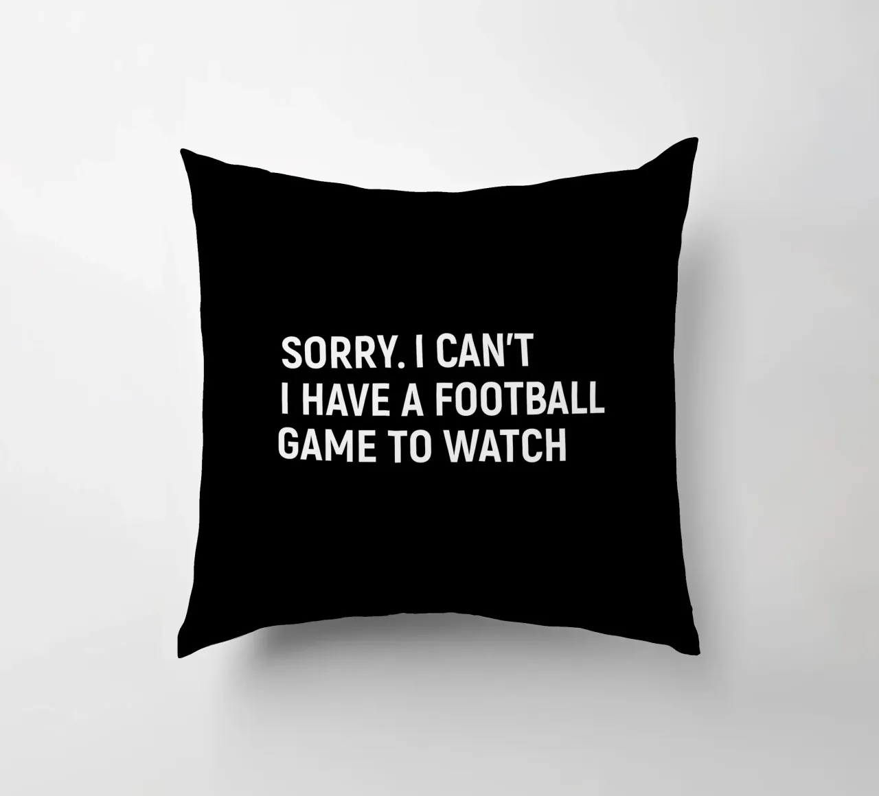 Sorry. I can't. I have a football game to watch cuscino da happieeagle