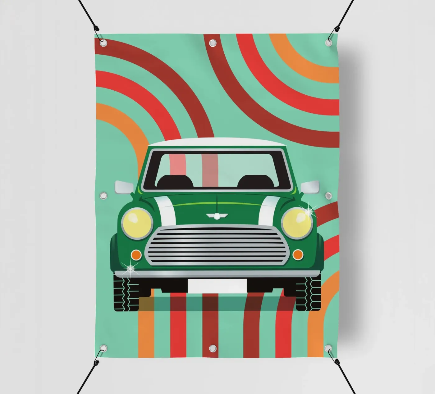 AUSTIN MINI telo in pvc da Raphaël Delerue