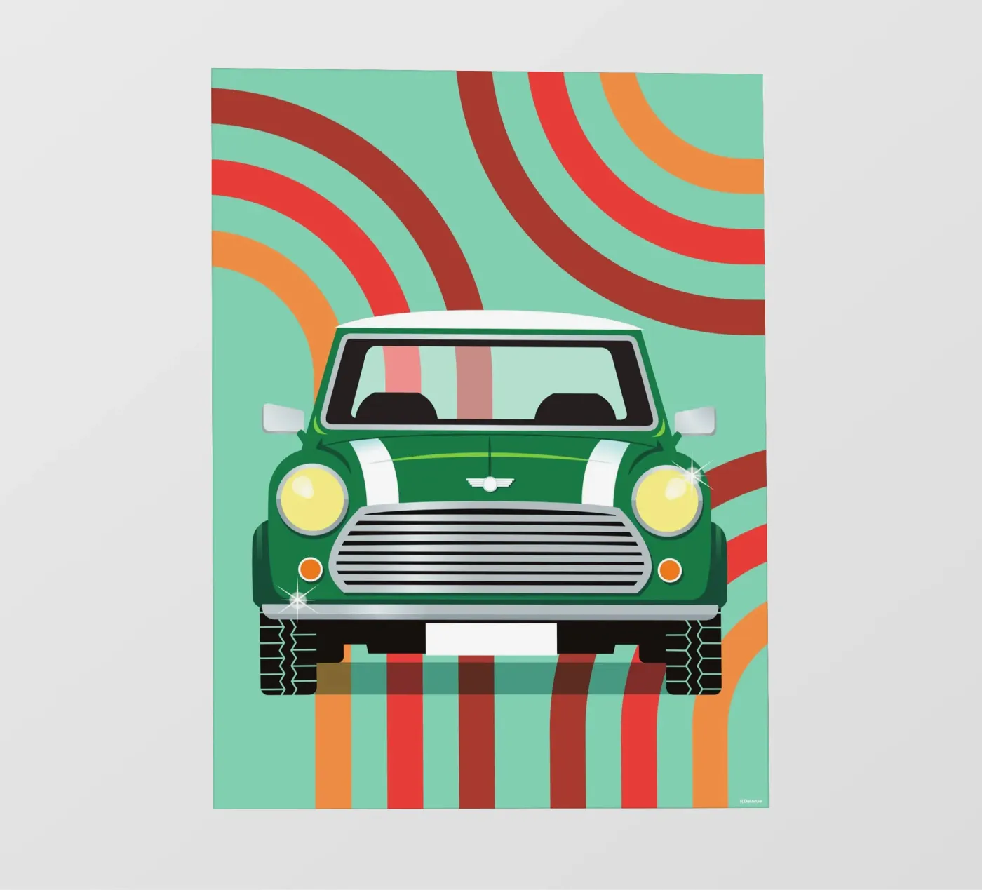 AUSTIN MINI telo in pvc da Raphaël Delerue