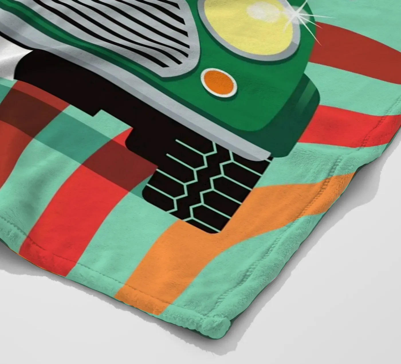 AUSTIN MINI fleece blanket by Raphaël Delerue