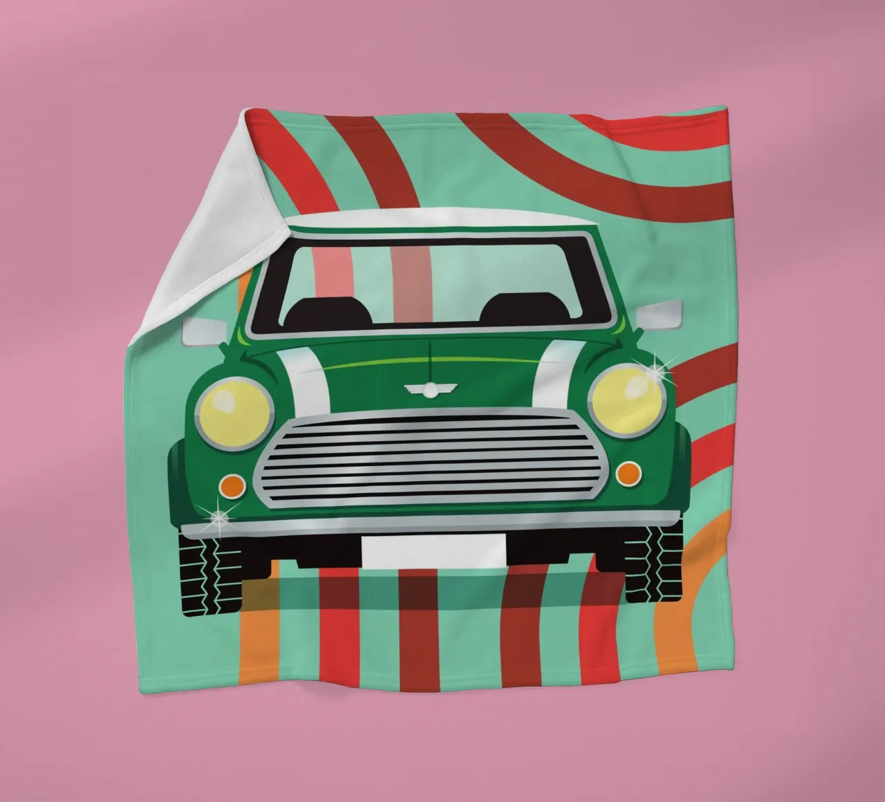 AUSTIN MINI fleecedeken van Raphaël Delerue