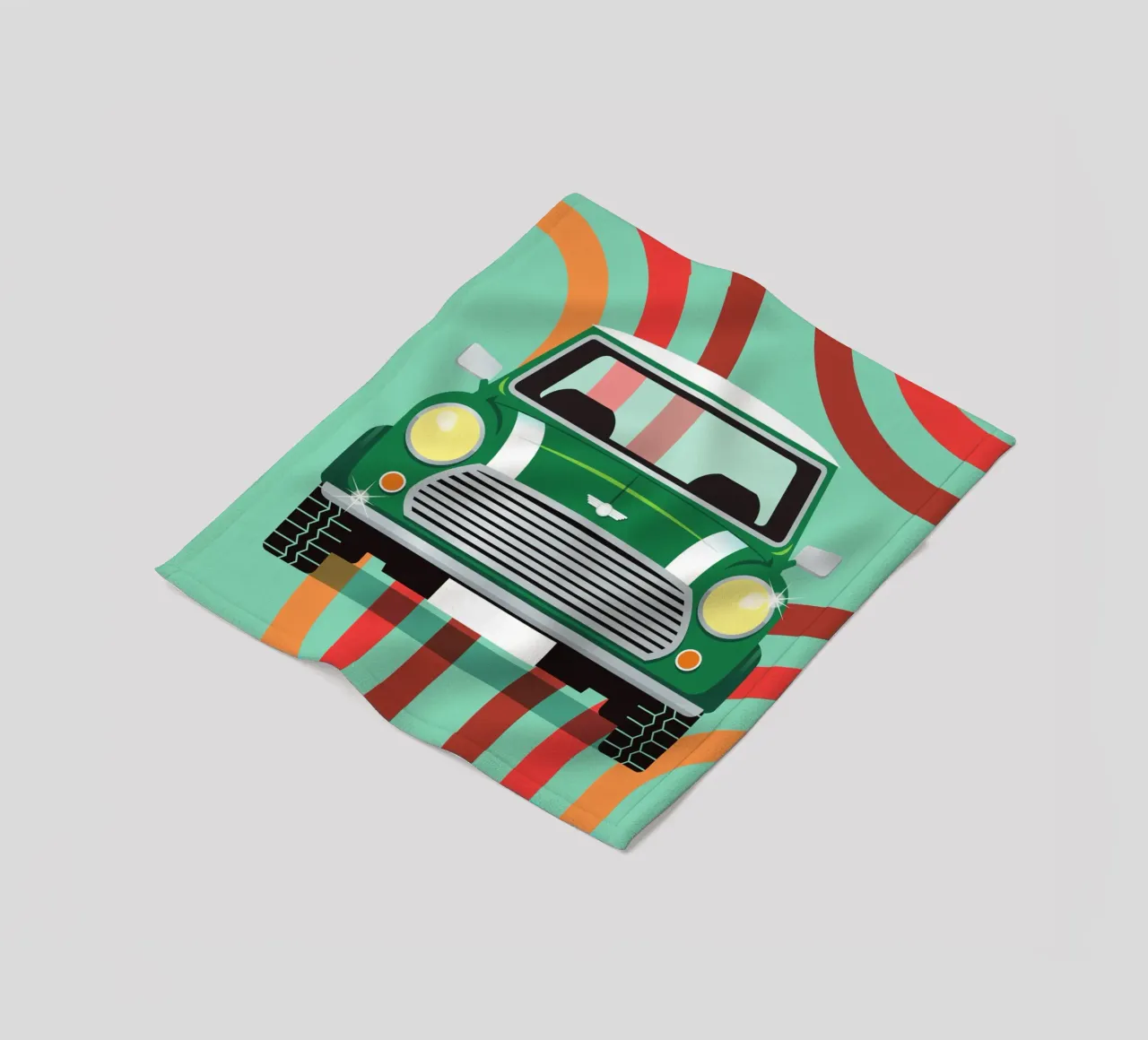 AUSTIN MINI fleecedeken van Raphaël Delerue