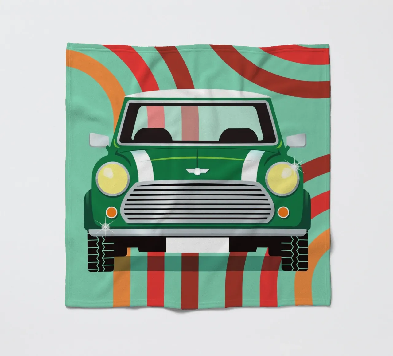 AUSTIN MINI fleecedeken van Raphaël Delerue