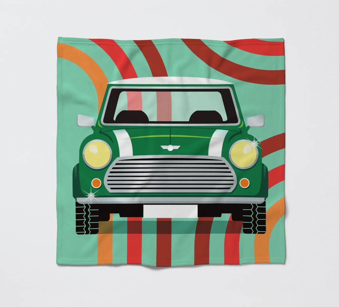 AUSTIN MINI fleece blanket by Raphaël Delerue