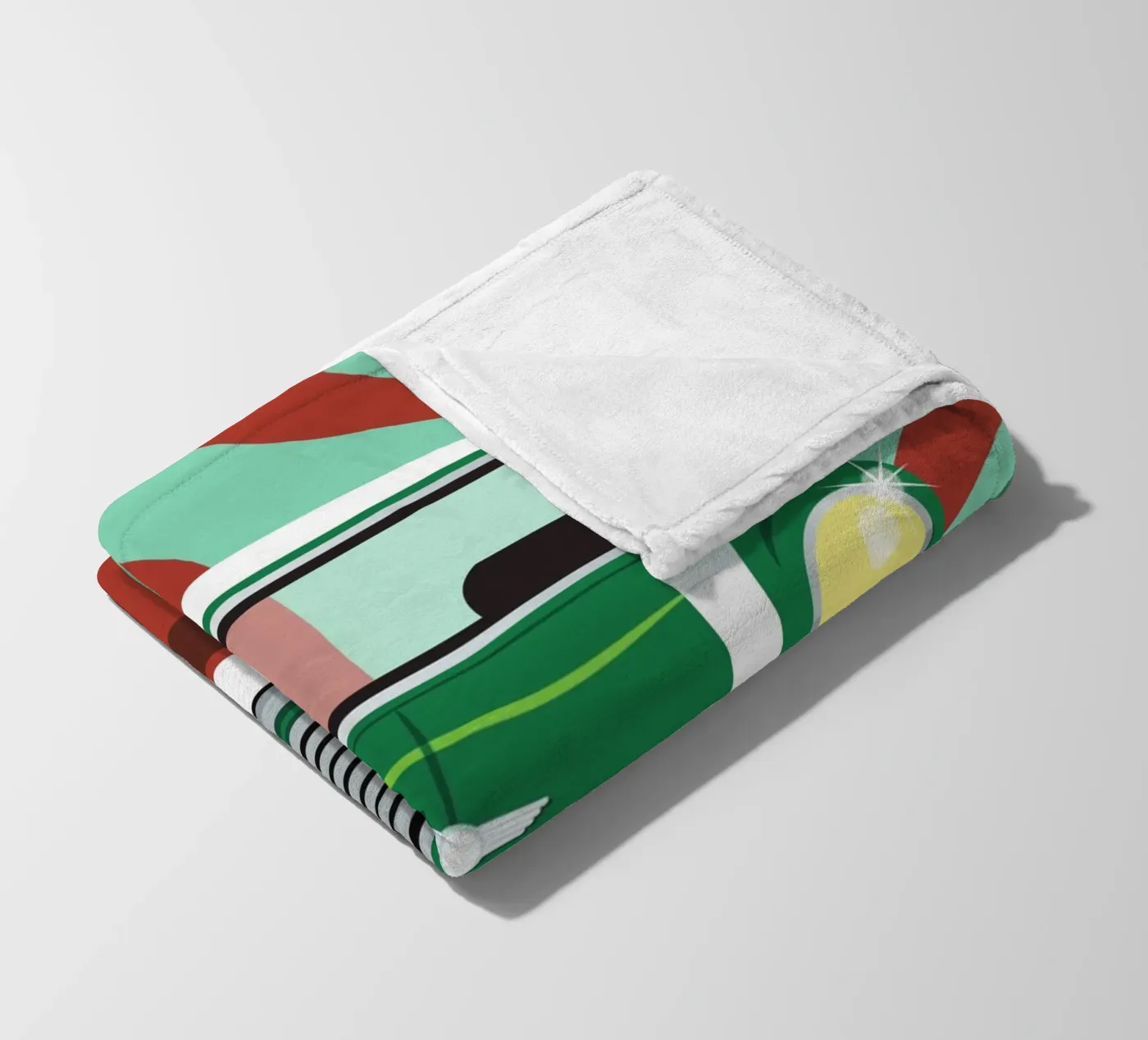 AUSTIN MINI fleece blanket by Raphaël Delerue