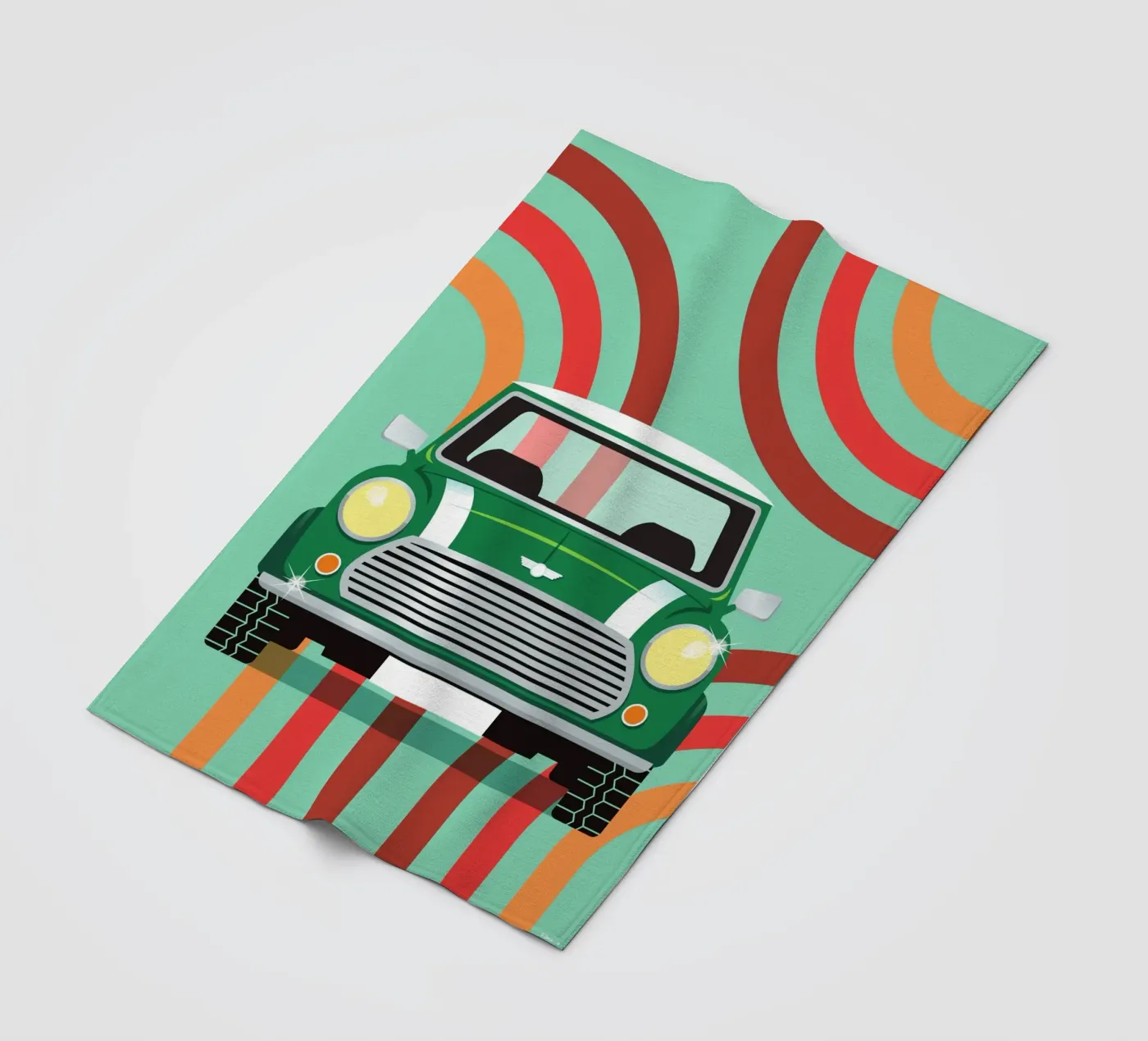 AUSTIN MINI fleece blanket by Raphaël Delerue
