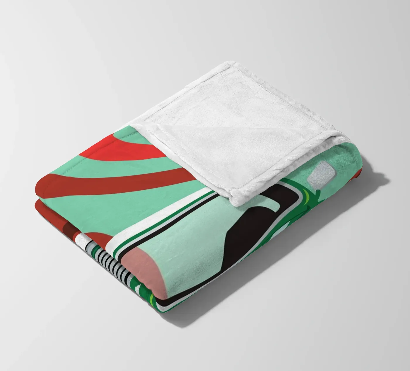 AUSTIN MINI fleece blanket by Raphaël Delerue