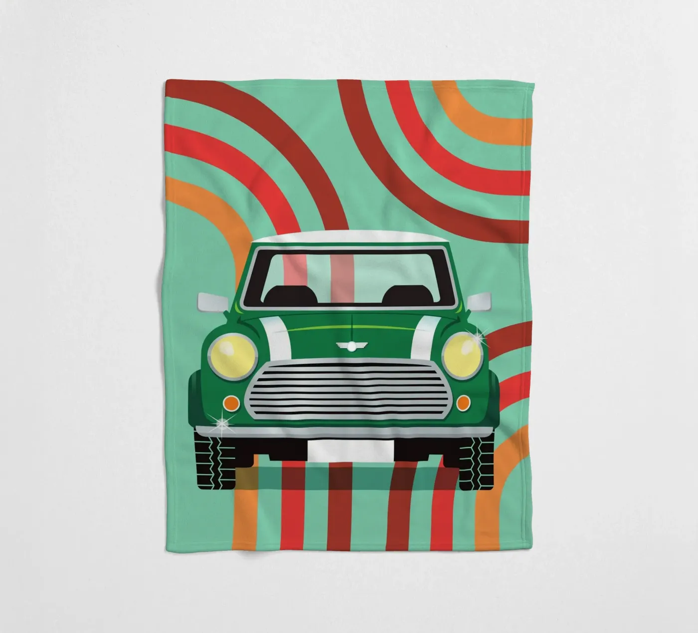 AUSTIN MINI fleece blanket by Raphaël Delerue