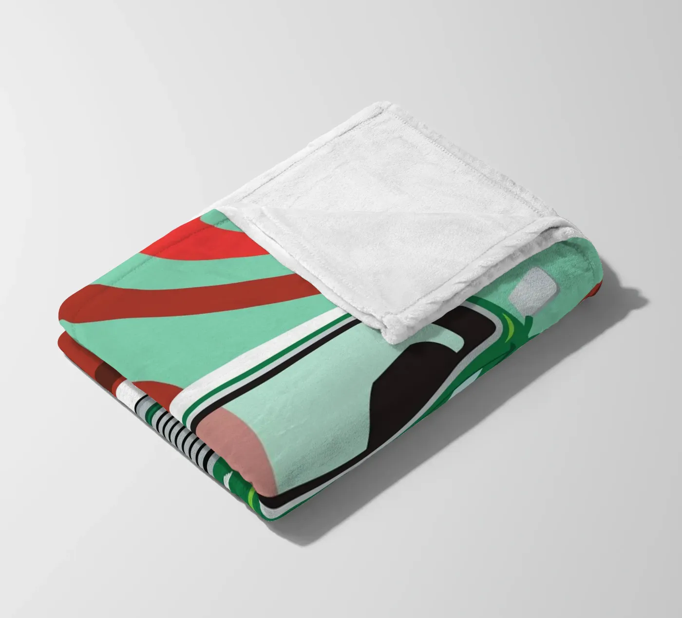 AUSTIN MINI fleece blanket by Raphaël Delerue