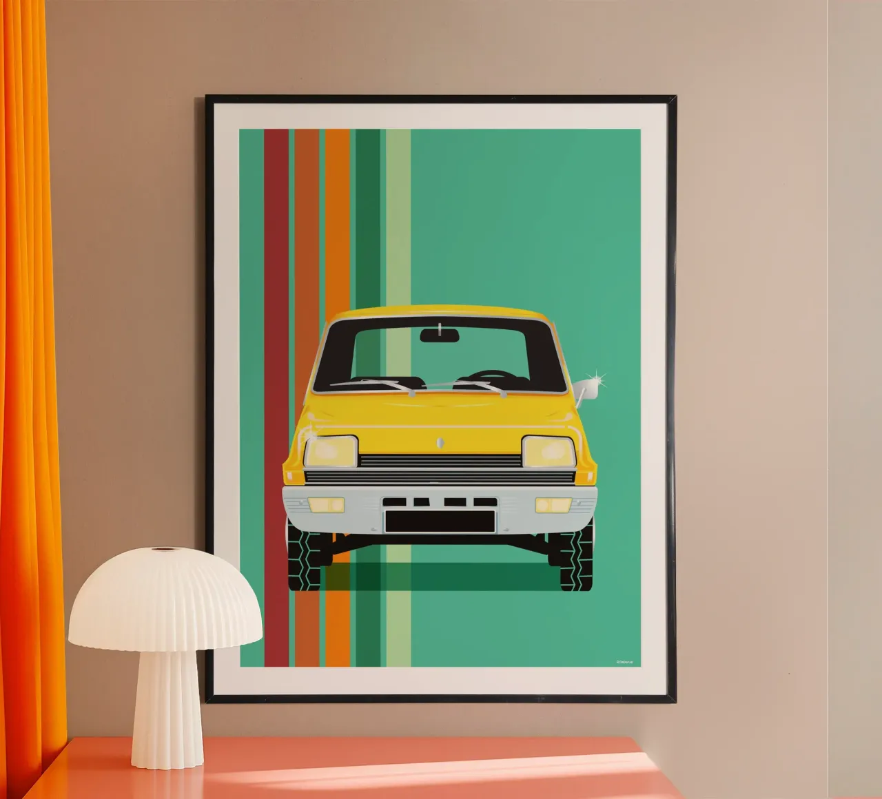 RENAULT 5 poster da Raphaël Delerue