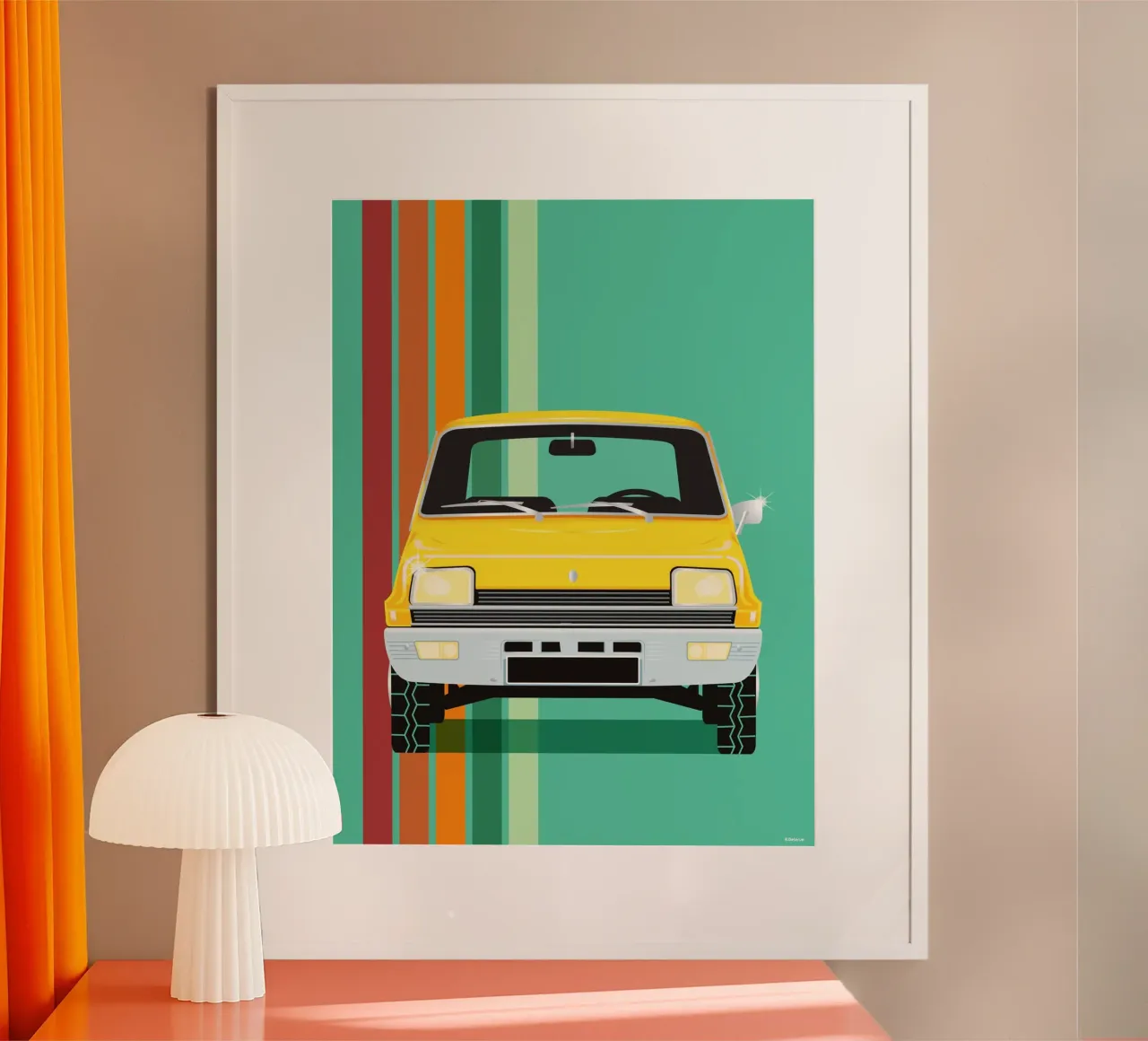 RENAULT 5 poster da Raphaël Delerue