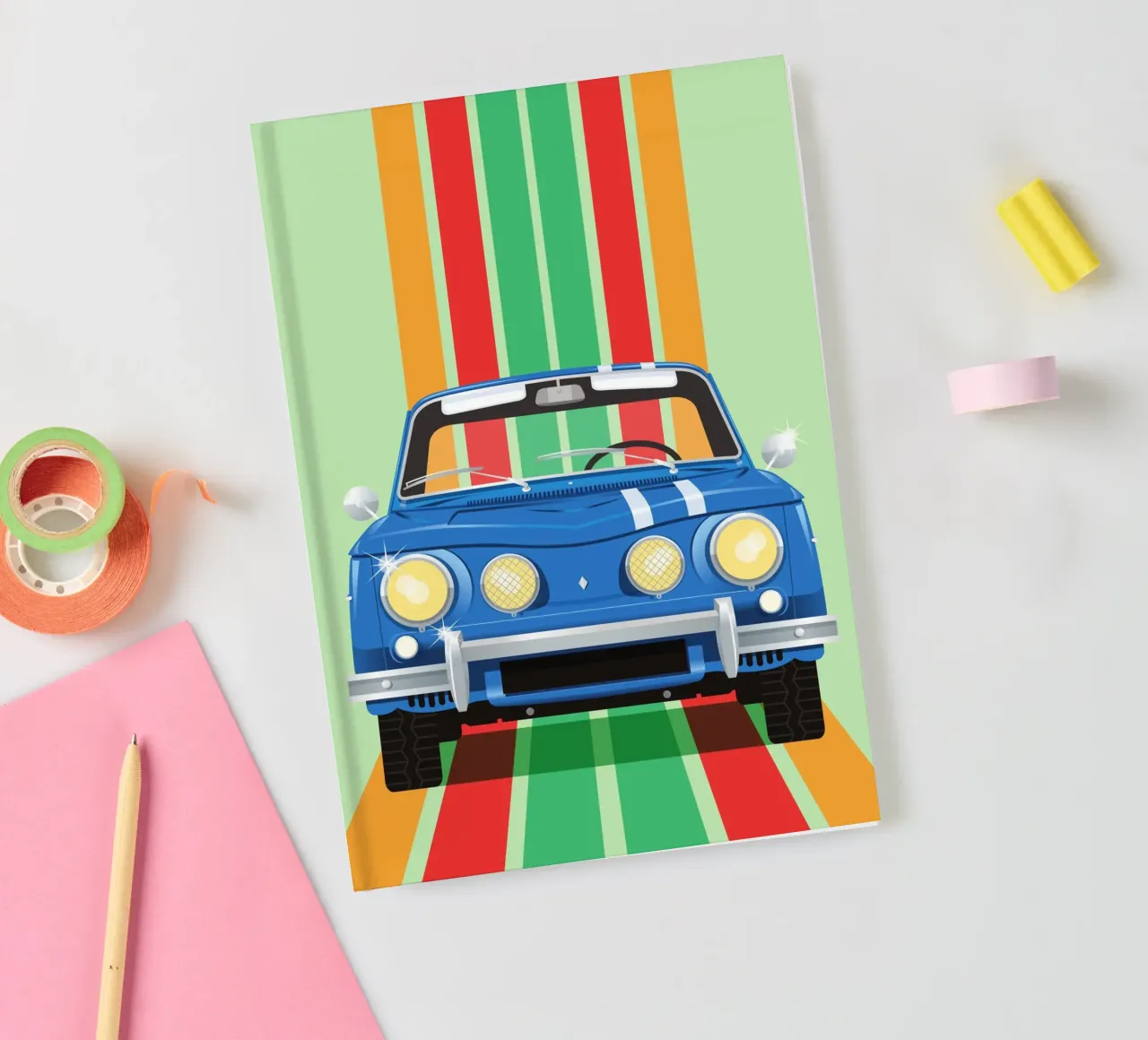 RENAULT 8 diario da Raphaël Delerue