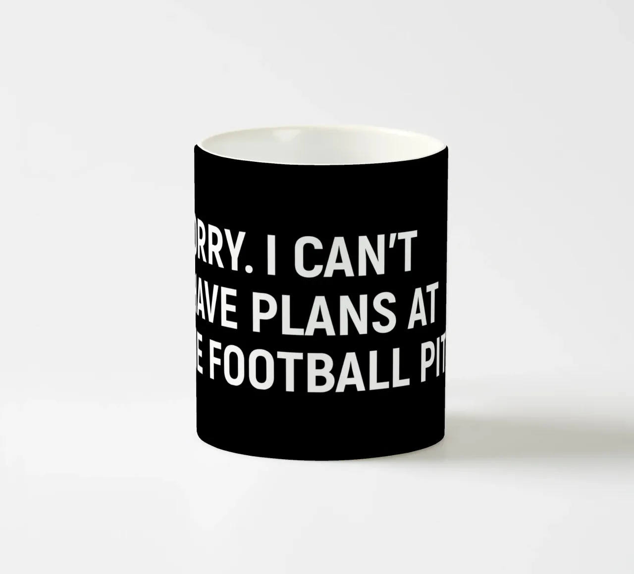 Sorry I can't. I have plans at the football pitch tazza in ceramica da happieeagle