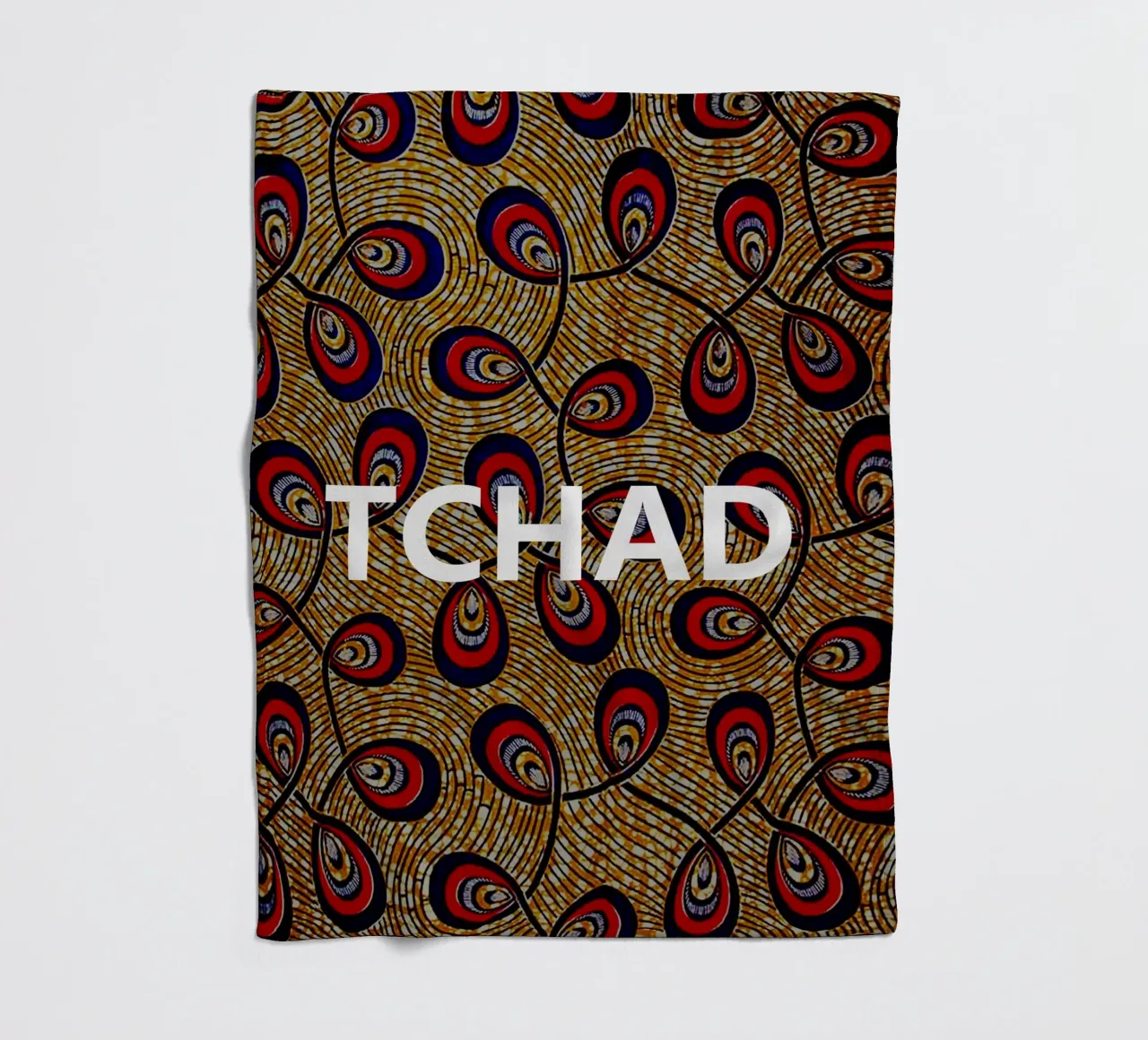 Tchad Fleecedecke von Mathudace Créas