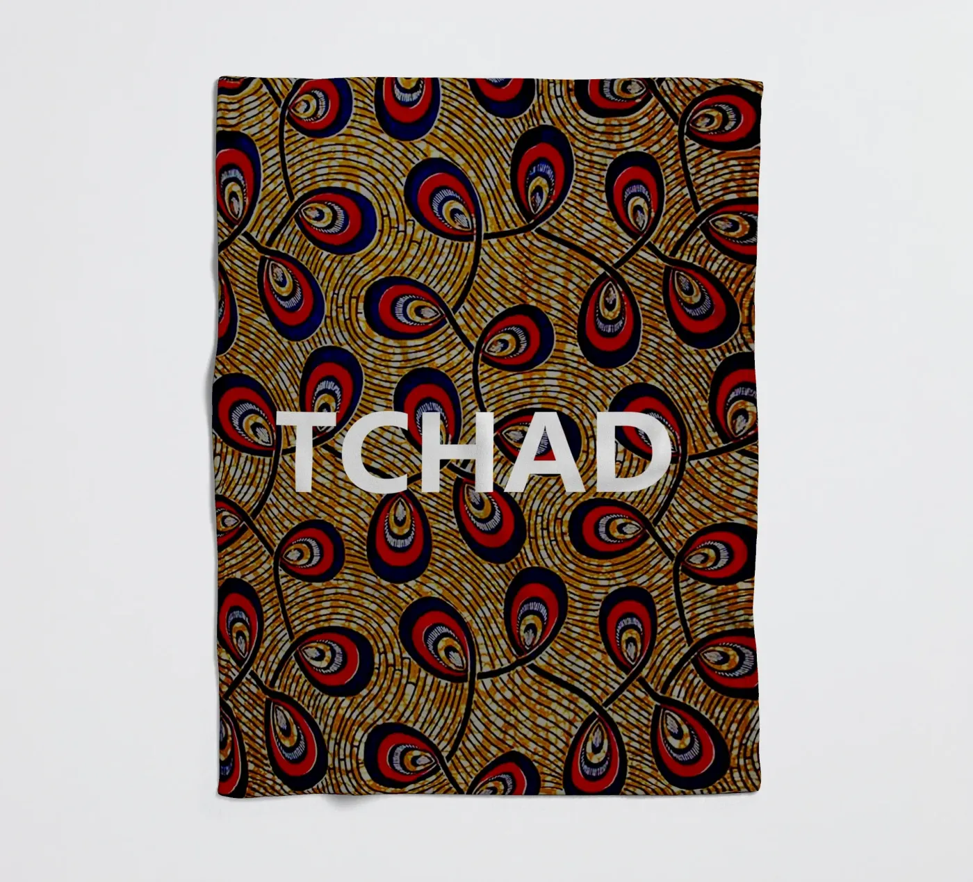 Tchad Fleecedecke von Mathudace Créas