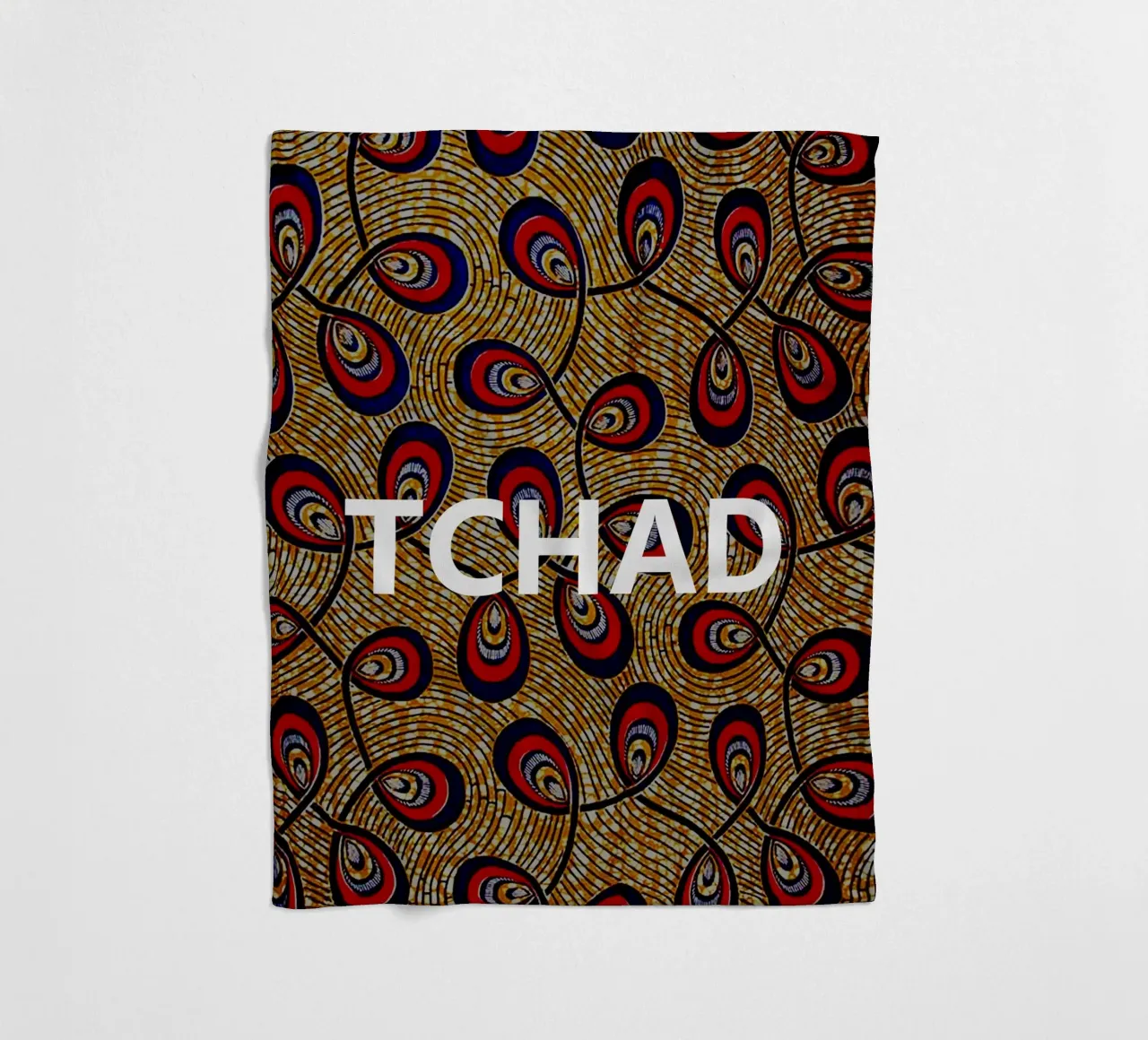 Tchad Fleecedecke von Mathudace Créas