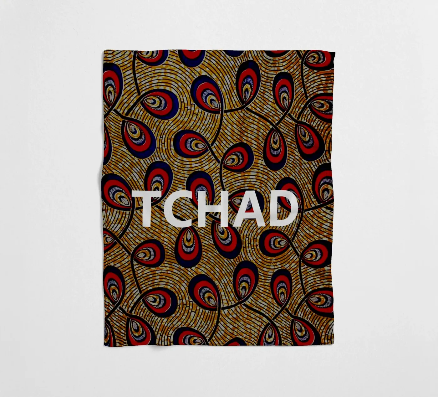 Tchad Fleecedecke von Mathudace Créas