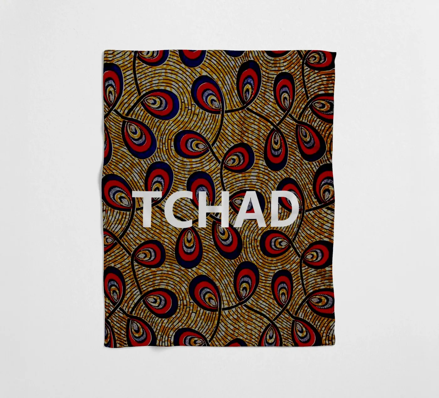 Tchad Fleecedecke von Mathudace Créas