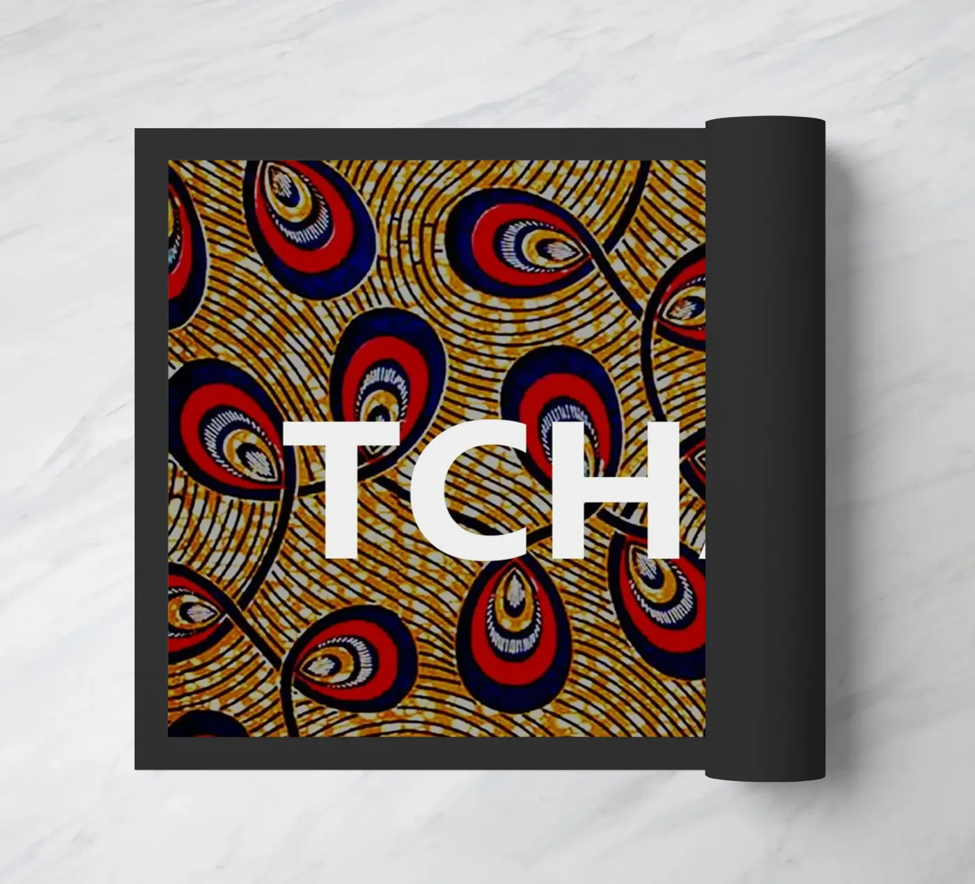 Tchad doormat by Mathudace Créas