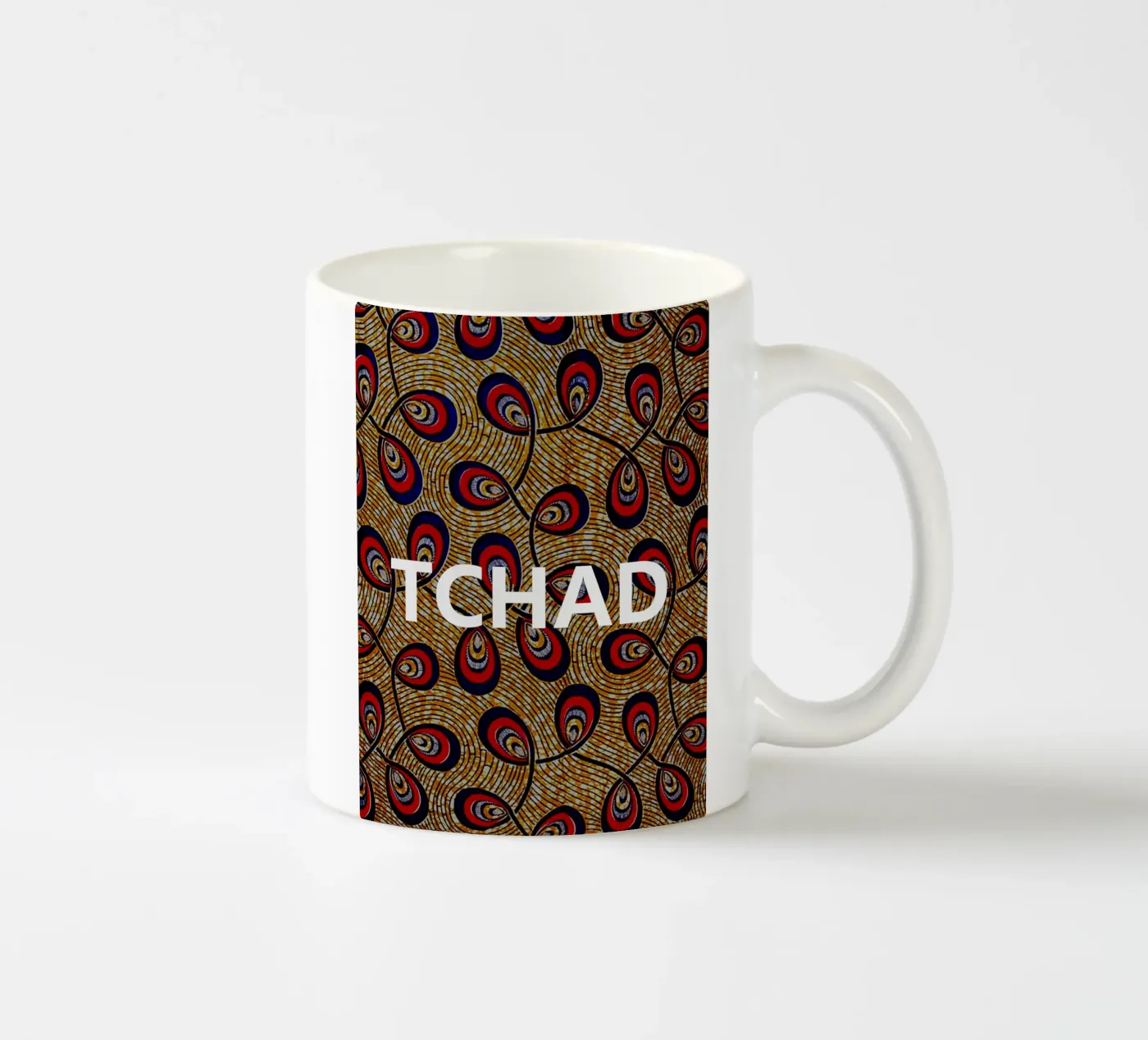Tchad ceramic mug by Mathudace Créas