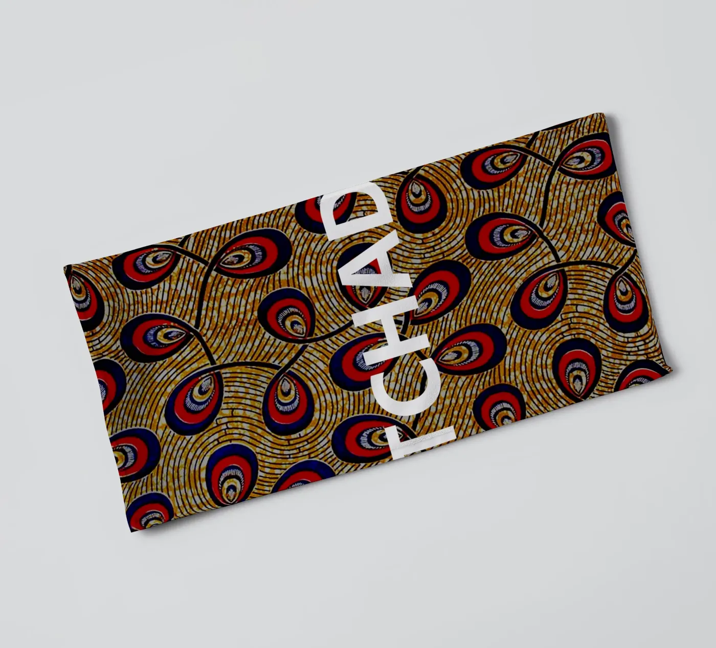 Tchad badhanddoek van Mathudace Créas