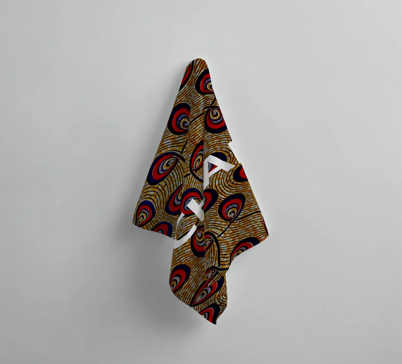 Tchad badhanddoek van Mathudace Créas