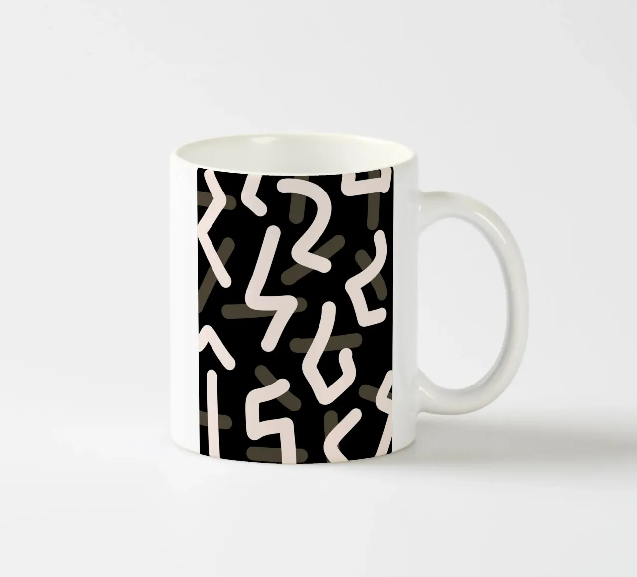 Vivid Interplay tazza in ceramica da Mathudace Créas