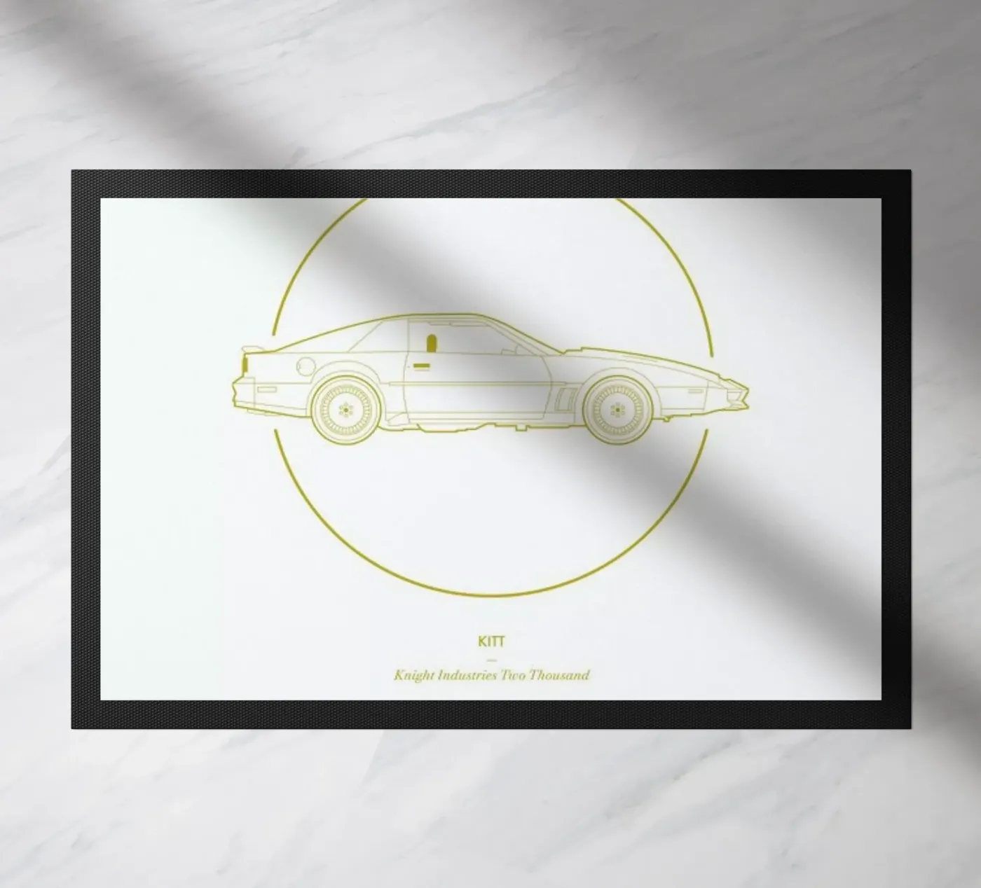 KITT deurmat van Dean Smith