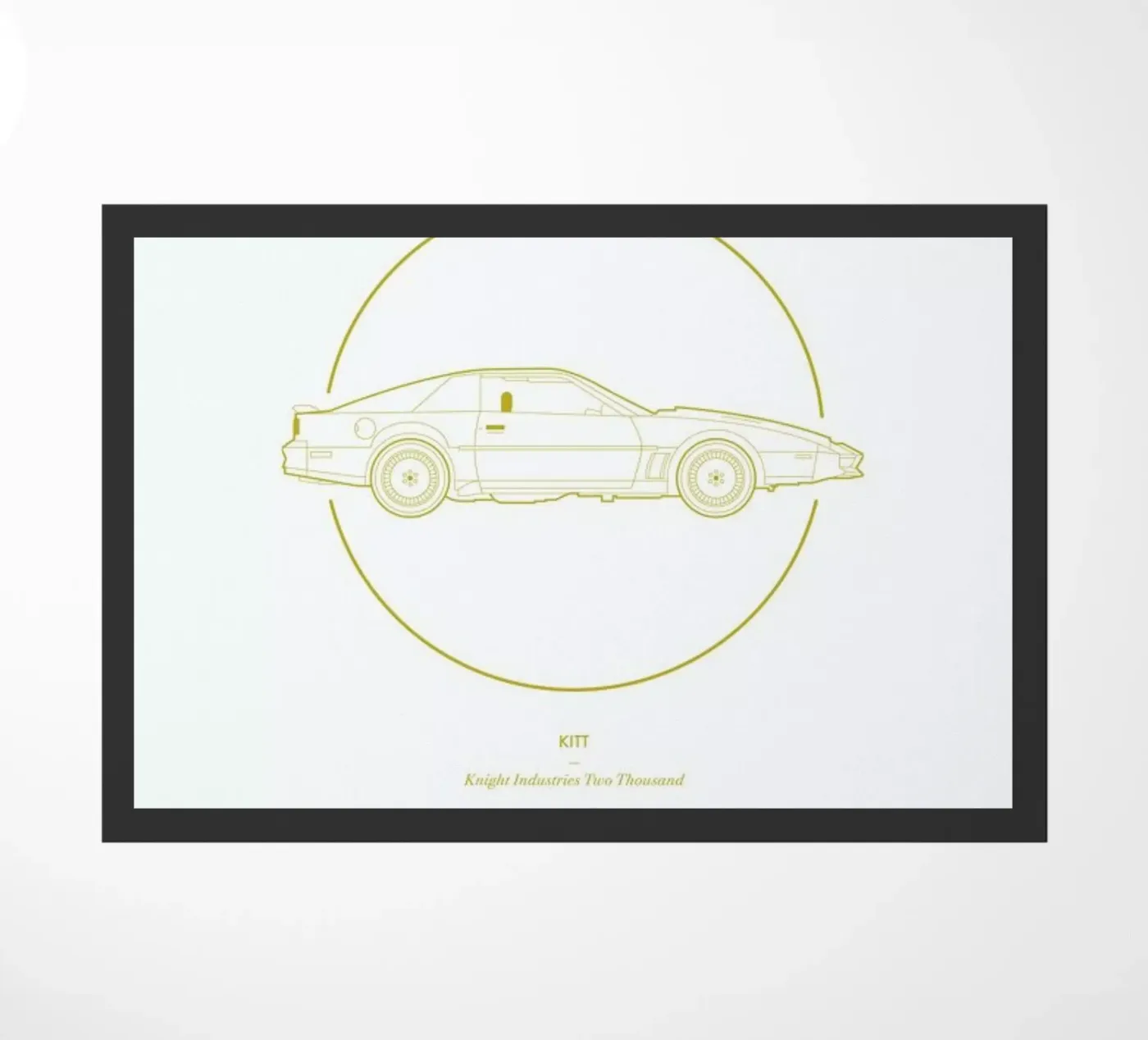 KITT deurmat van Dean Smith