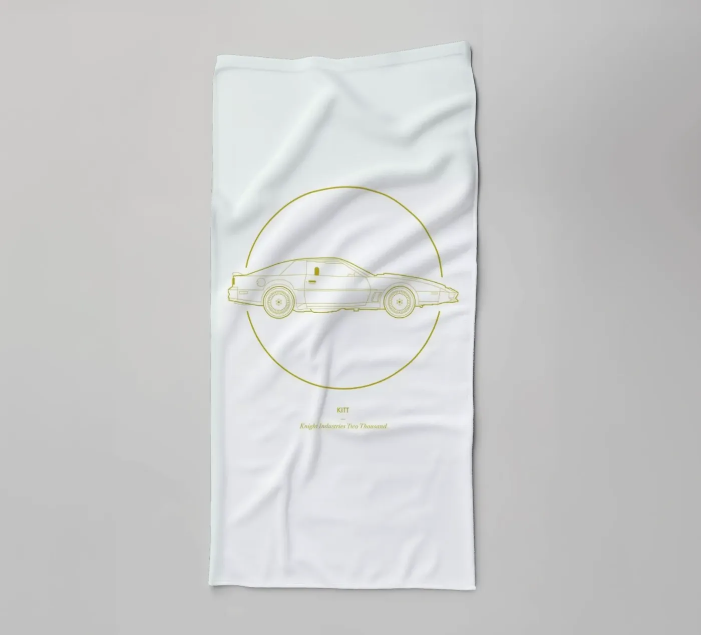KITT badhanddoek van Dean Smith