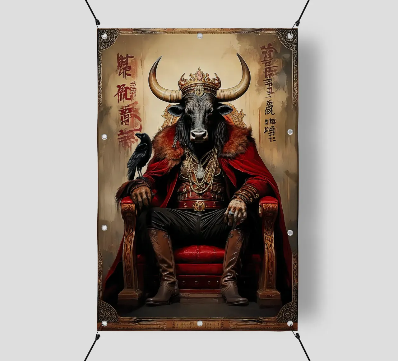 Taureau Crow telo in pvc da tylerstudio