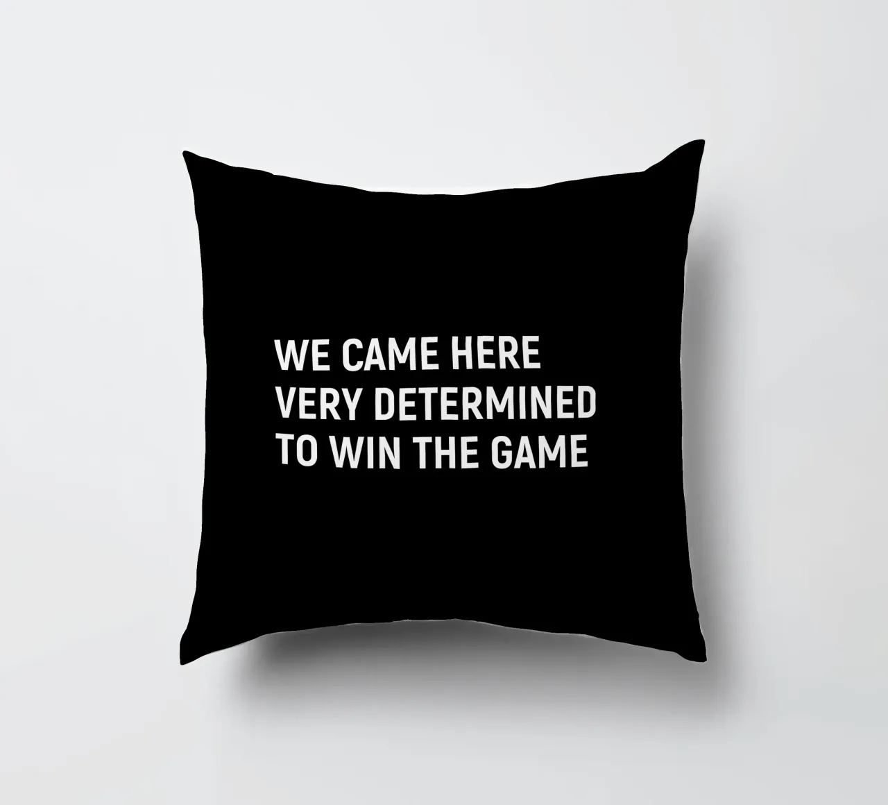 We came here very determined to win the game cuscino da happieeagle