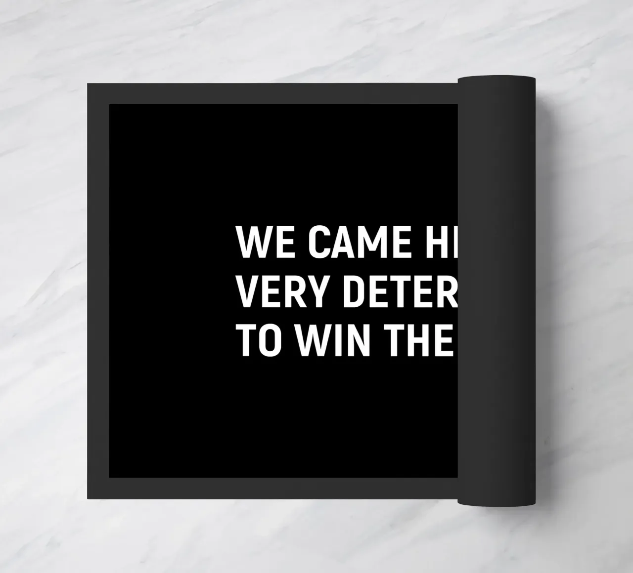 We came here very determined to win the game zerbino da happieeagle