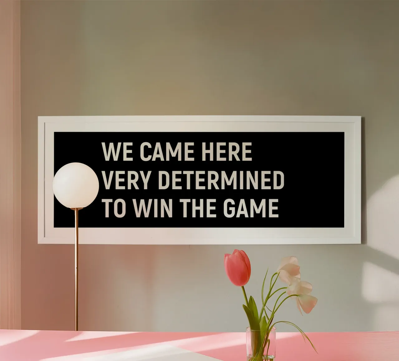 We came here very determined to win the game carta hahnemühle da happieeagle