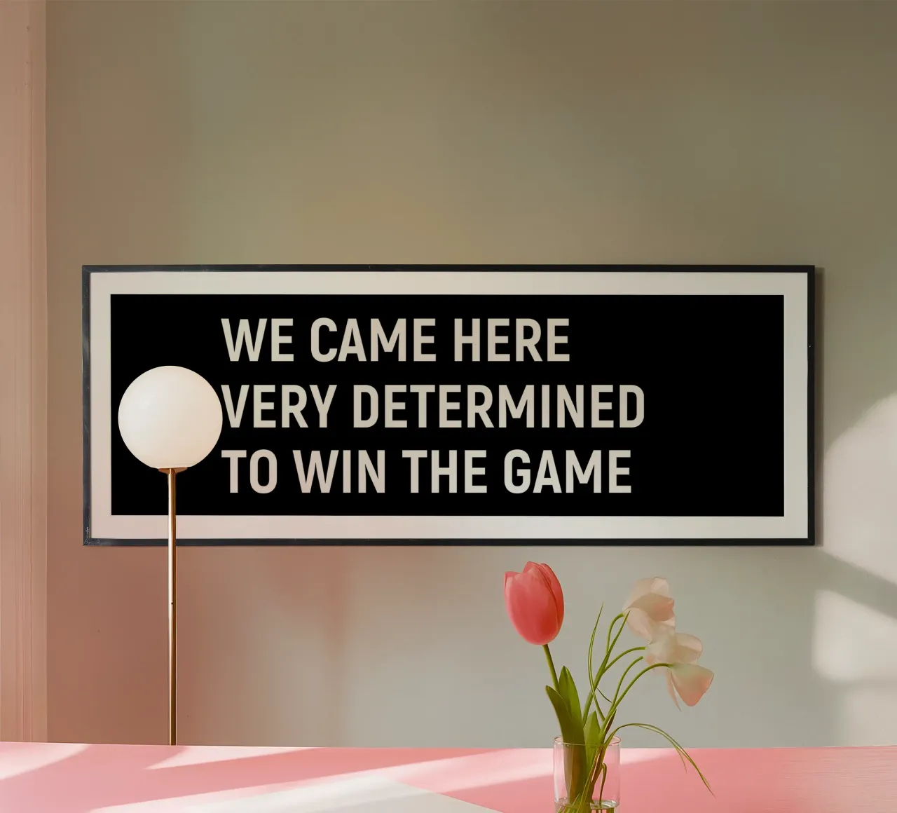 We came here very determined to win the game carta hahnemühle da happieeagle