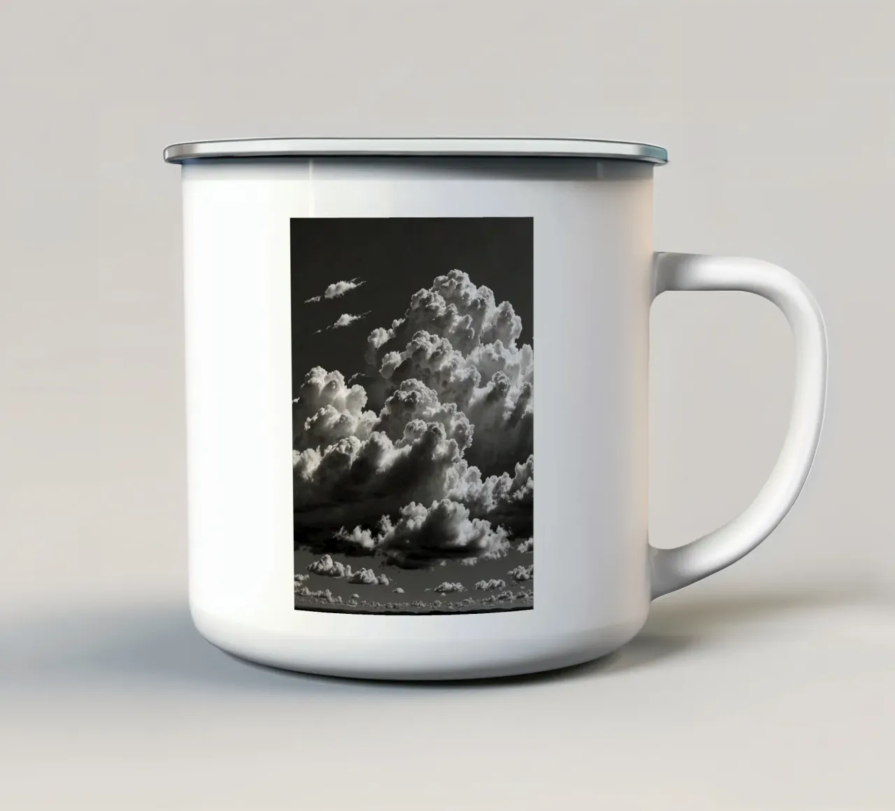 Wolken Clouds tazza in smalto da Wolken Clouds