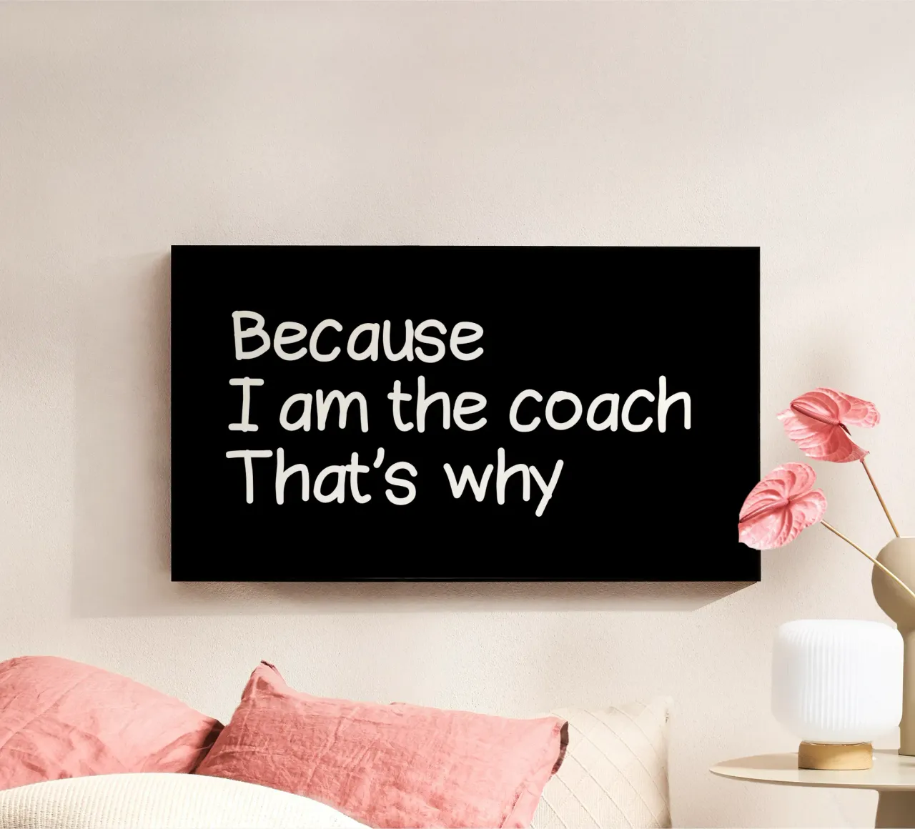 Because I'm the coach that's why metacrilato de happieeagle