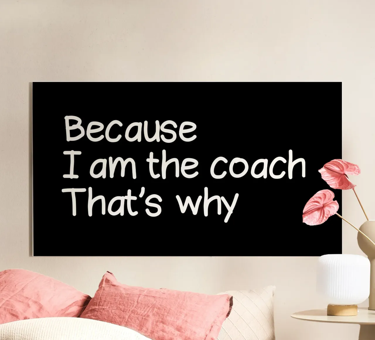Because I'm the coach that's why metacrilato de happieeagle