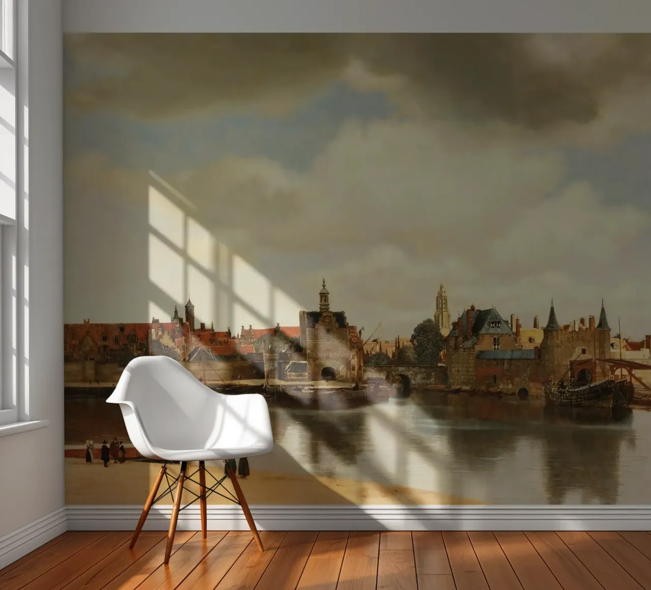 Vermeer - View of Delft photo wallpaper by ARTOTHEK