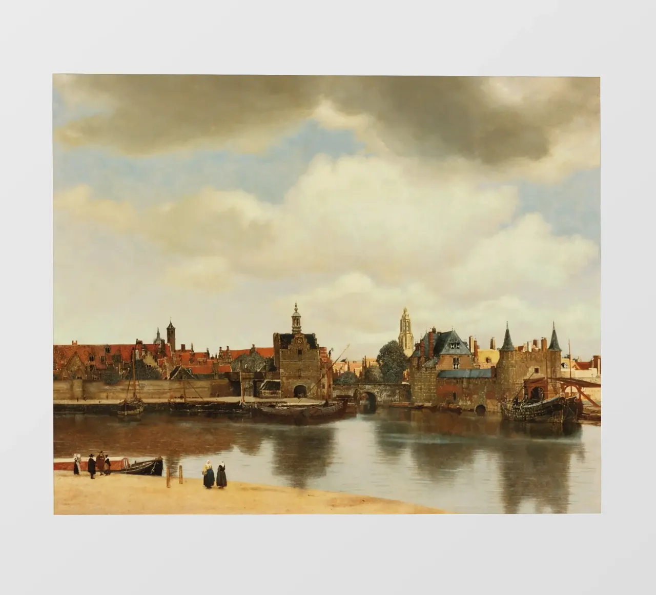 Vermeer - View of Delft photo wallpaper by ARTOTHEK