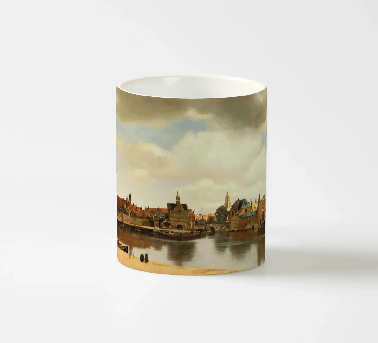 Vermeer - View of Delft keramische mok van ARTOTHEK